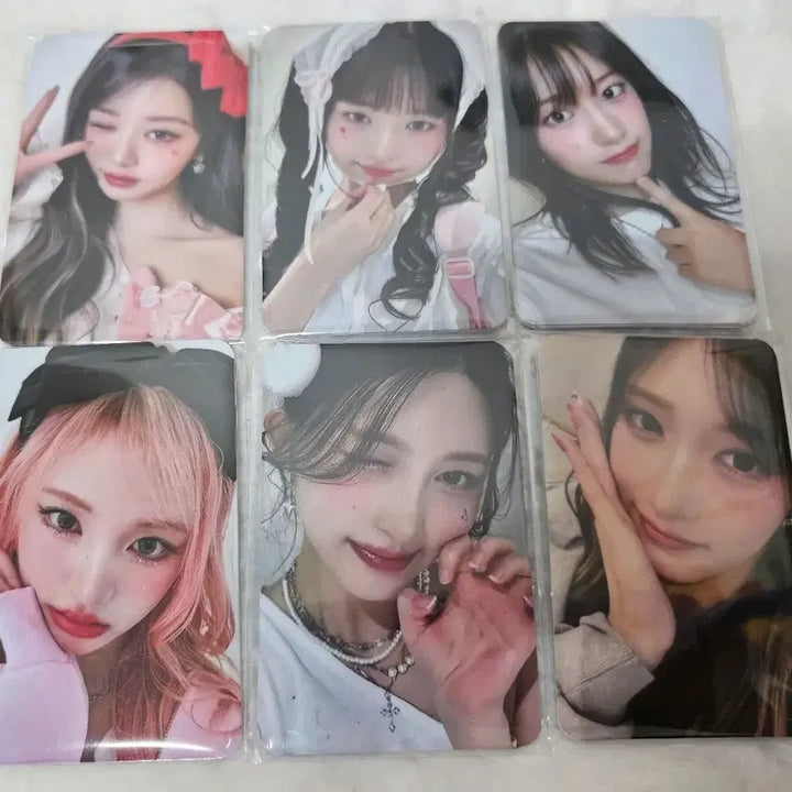 IVE아이브MINIVE미니브스쿨 체리인형포카+증사