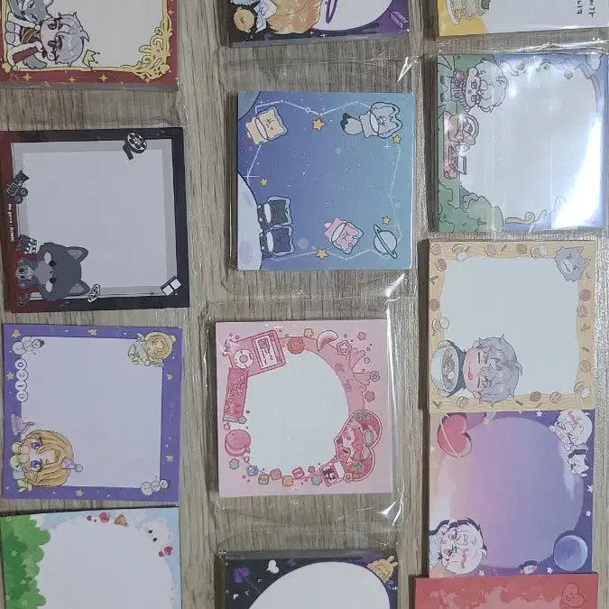 플레이브 떡메모지 손거울 비공굿