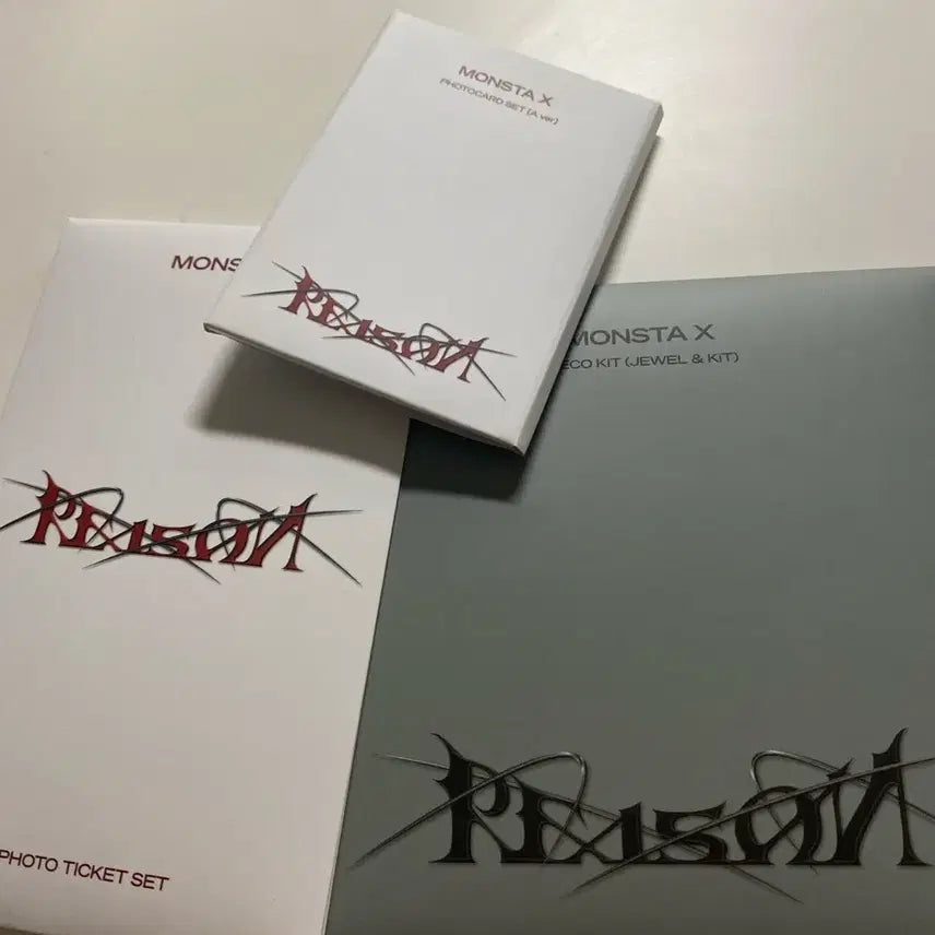 몬스타엑스 REASON 굿즈 일괄판매