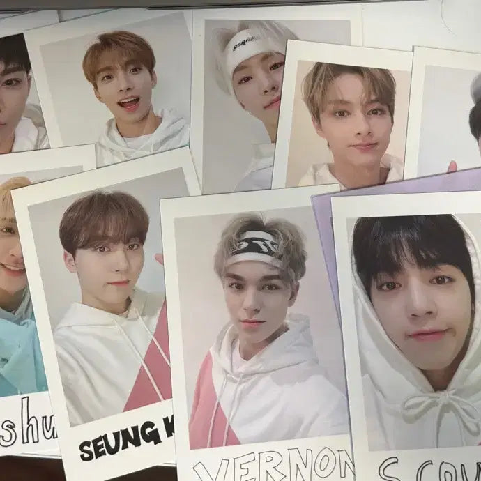 2022 세븐틴 캐럿랜드 폴라로이드 세트