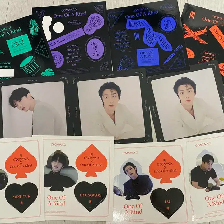 몬스타엑스 One Of A Kind 앨범 및 구성품 일괄