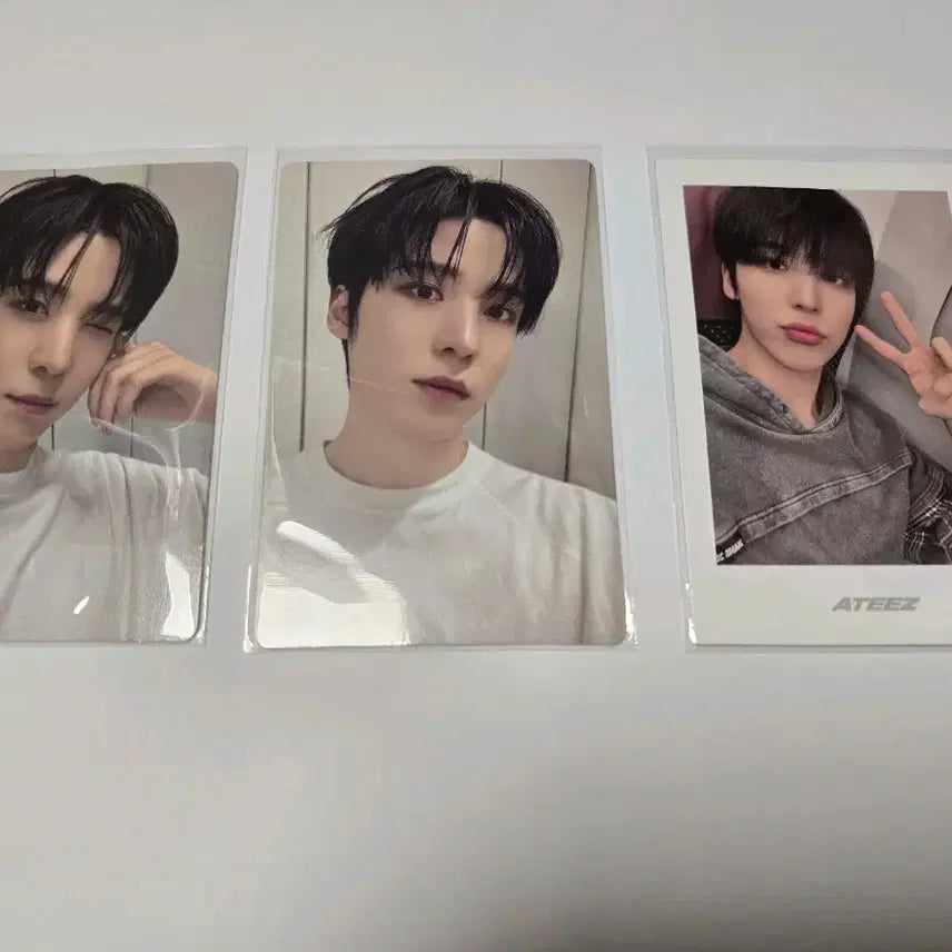 에이티즈 골든아워 파트3 앨범 포카 윤호 포카 세트