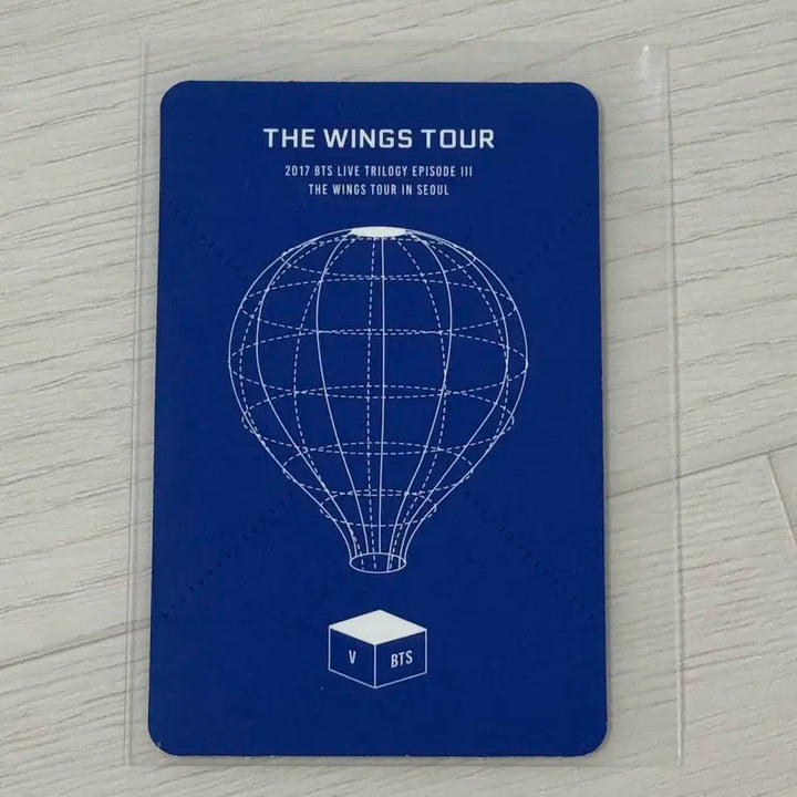 BTS 방탄소년단 wings tour 윙즈콘 DVD 뷔 태형 포카