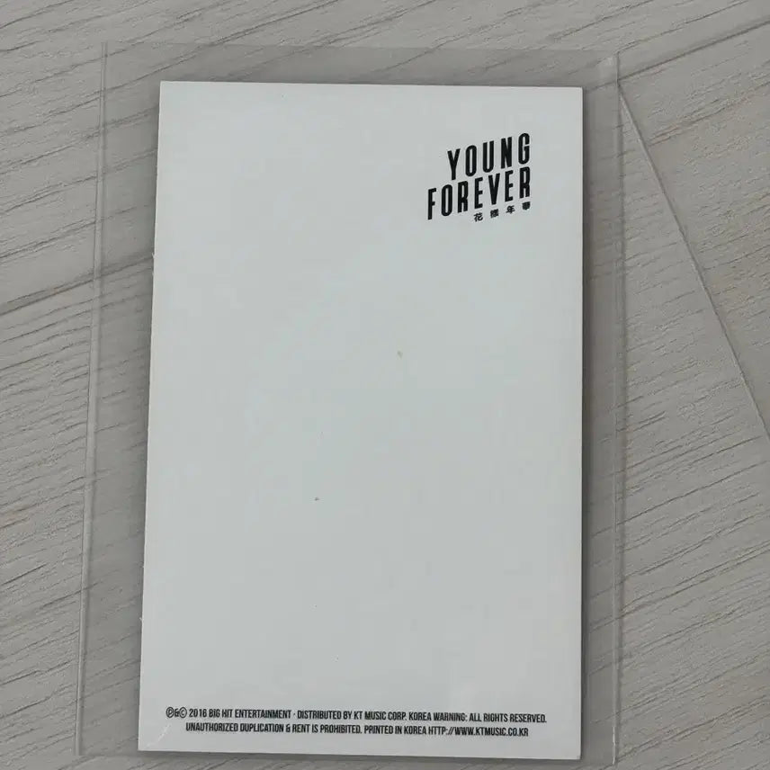 BTS 방탄소년단 쩔어 초회한정 포카 뷔 태형