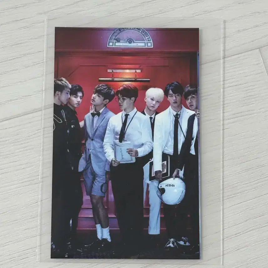 BTS 방탄소년단 쩔어 초회한정 포카 단체