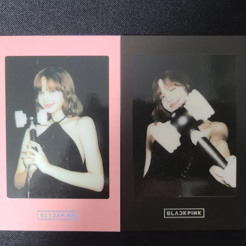 블랙핑크 리사 뿅봉 포카