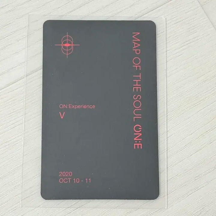 BTS 방탄소년단 MAP OF THE SOUL 맵솔 DVD 포카 뷔 태형