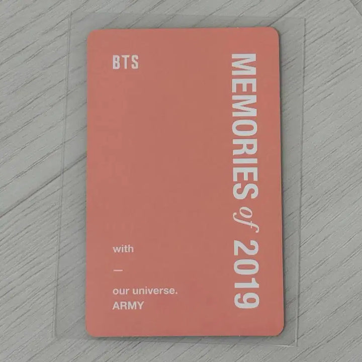 BTS 방탄소년단 Memories 2019 메모리즈 포카 제이홉 호석