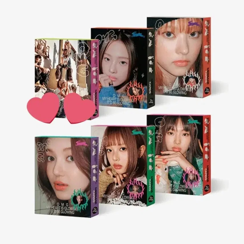 뉴진스 OMG 앨범 단체 버전 미개봉