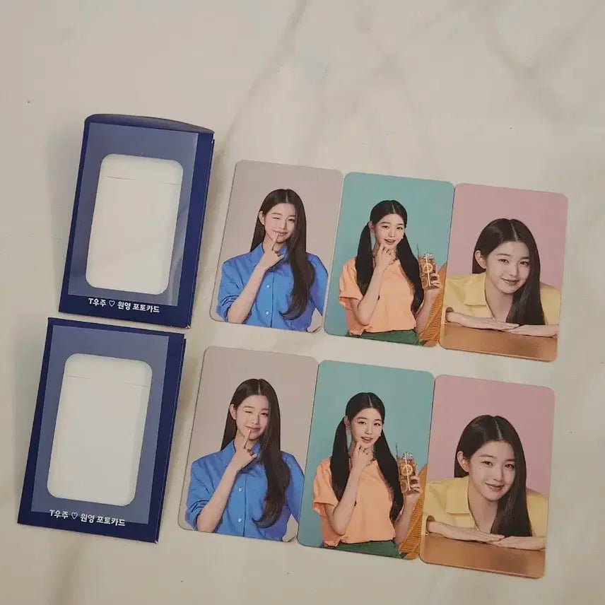 (새상품) T우주 장원영 포카 포토카드 일괄