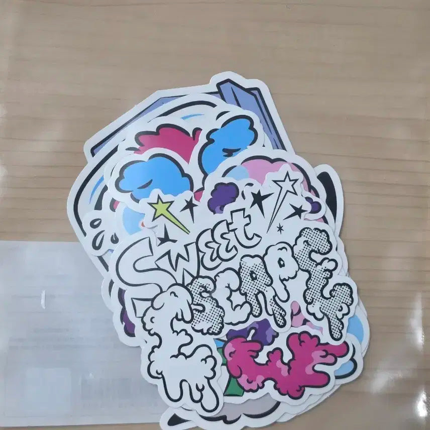 샤이니 키 스윗이스케이프 전시회 스티커 세트