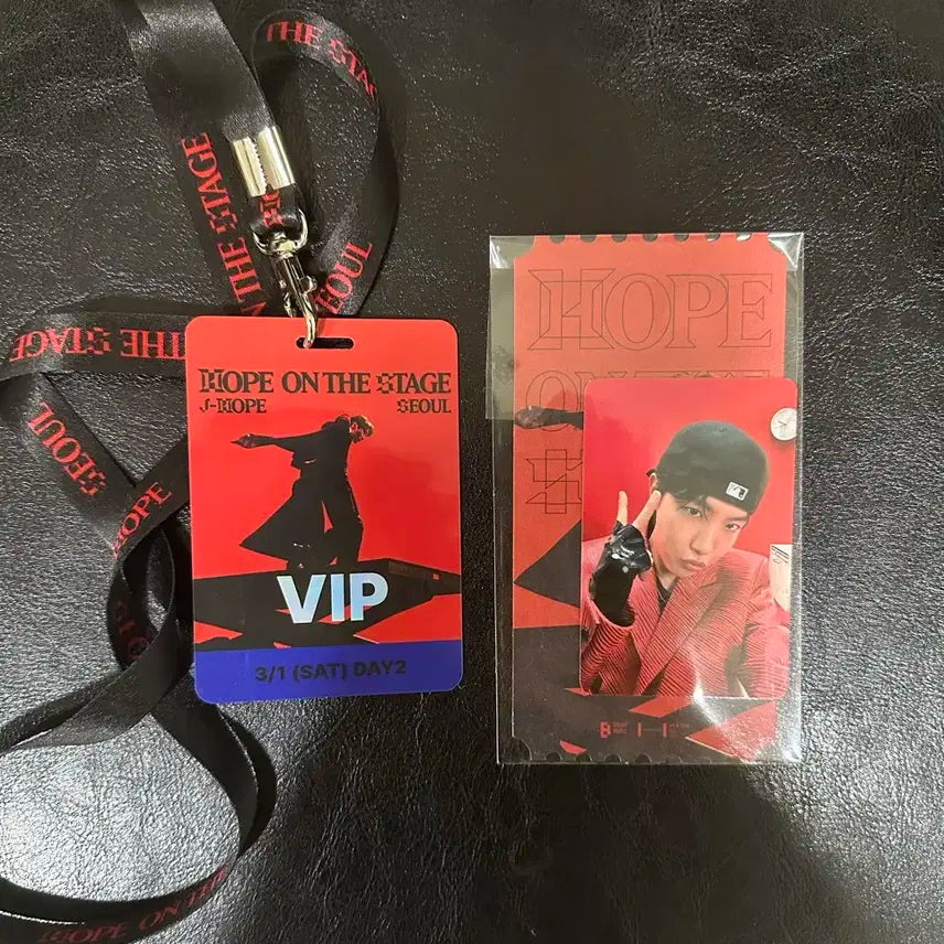 방탄 BTS 홉온스 콘서트 아미존 호석 포카 vip 목걸이 티켓