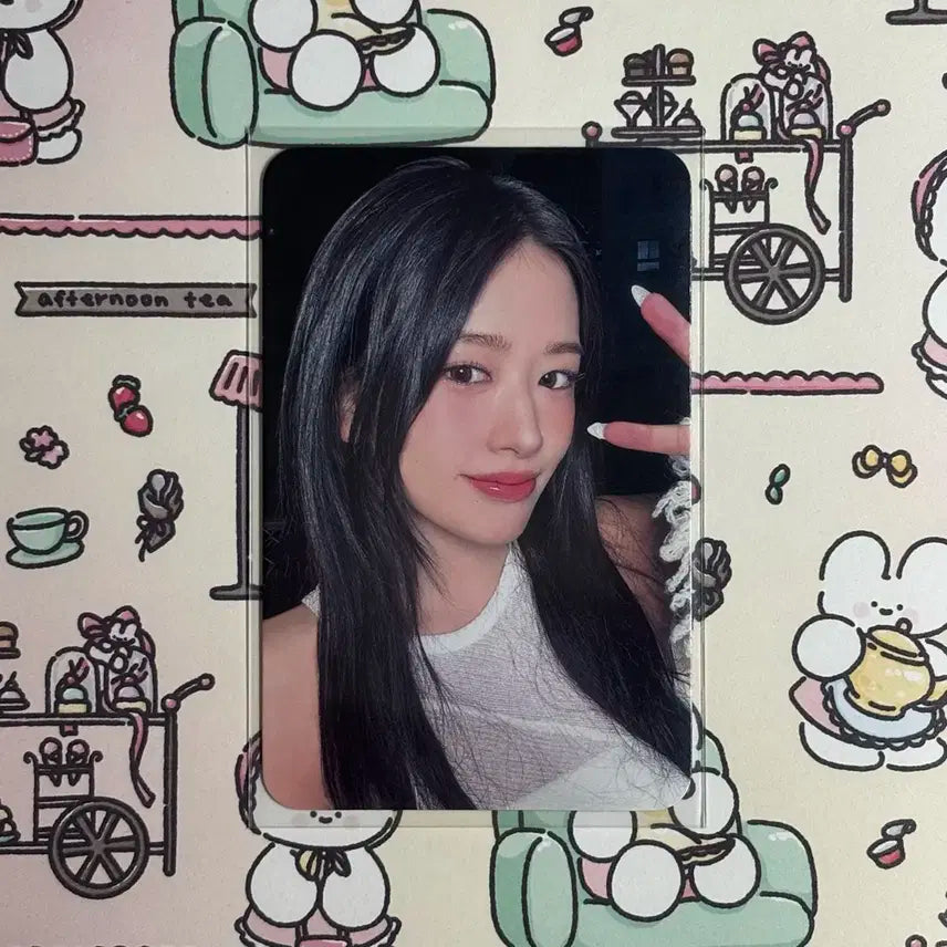 아이브 엠파시 마뮤테 마이뮤직테이스트 안유진 포카 미공포 럭드 분철 판매