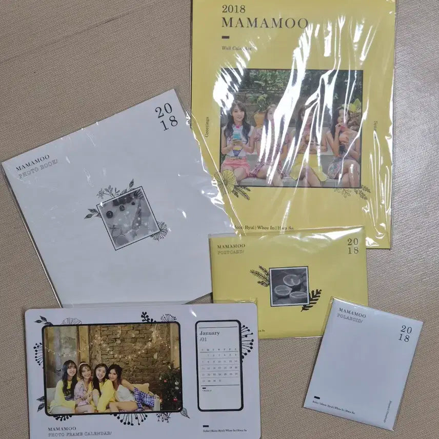 마마무 시즌그리팅 2018
