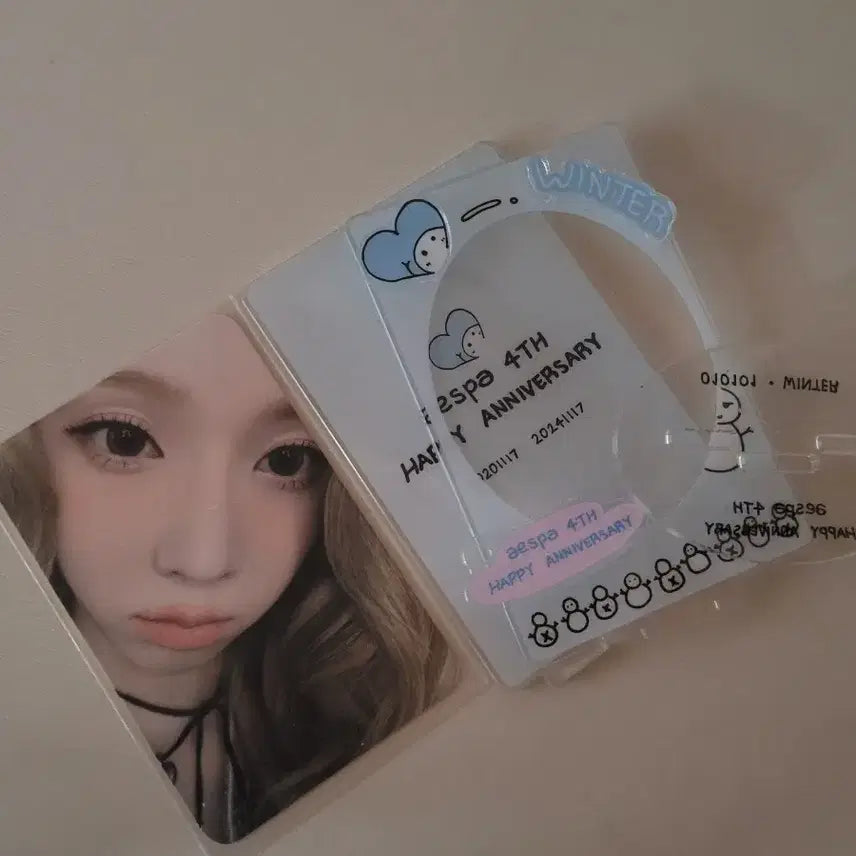 에스파 윈터 4주년 엠디 (아크릴 세트)