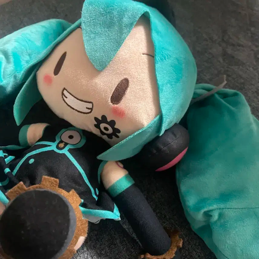 (세가) 하츠네미쿠 메가 점보 둥실둥실 인형 (제멋대로 공장ver)