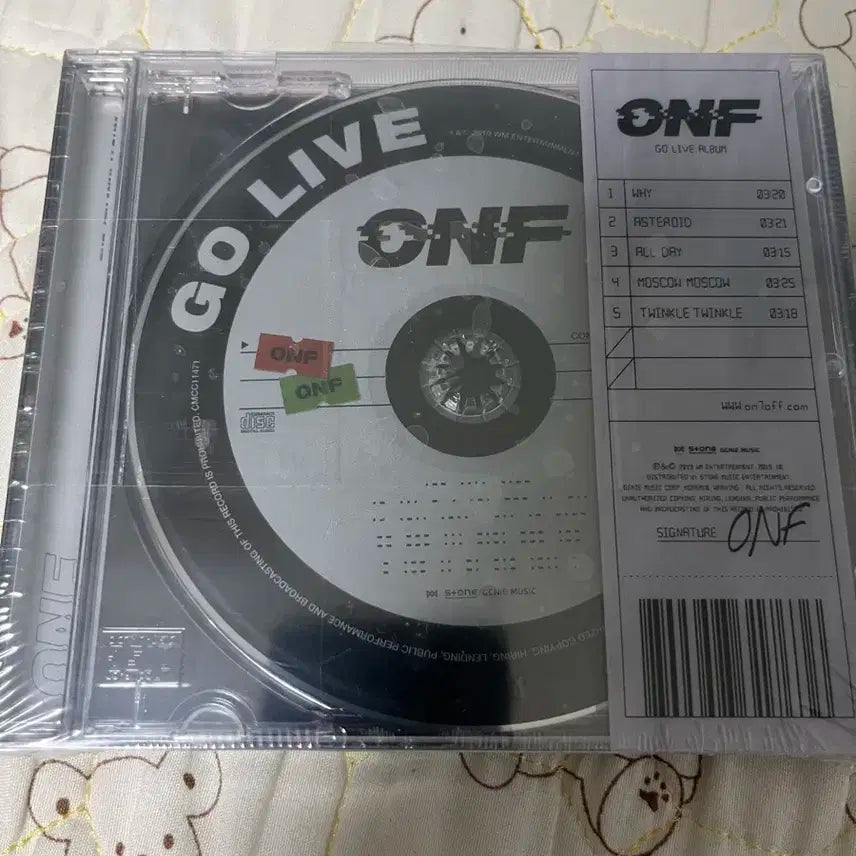 [급처미개봉][무료배송]On & off 온앤오프 미니4집 Go live