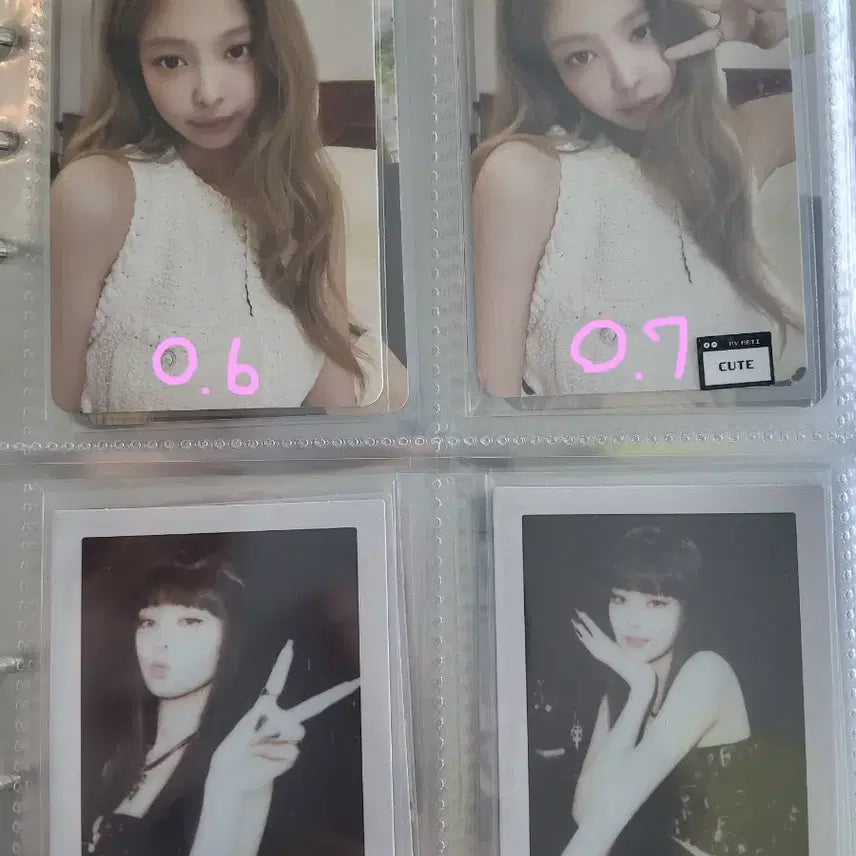 제니 킬디스러브 뚜두뚜두 더앨범 본핑크 포카 양도