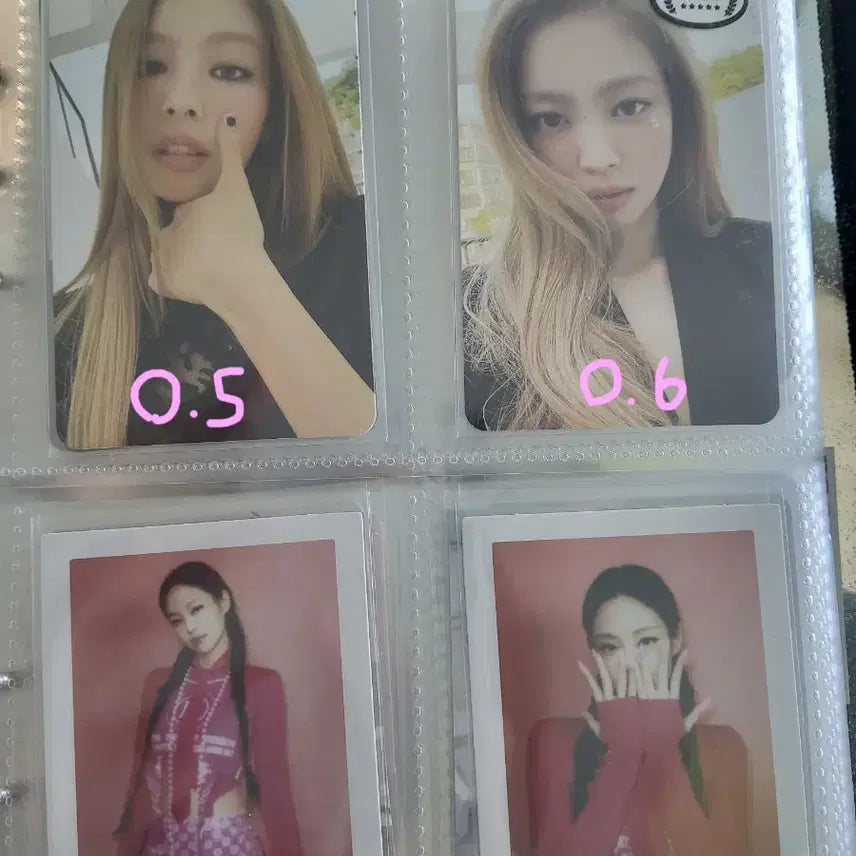 제니 킬디스러브 뚜두뚜두 더앨범 본핑크 포카 양도