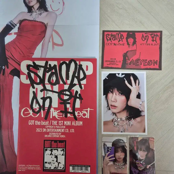 갓더비트 Stamp On It (구성품 태연 풀셋)