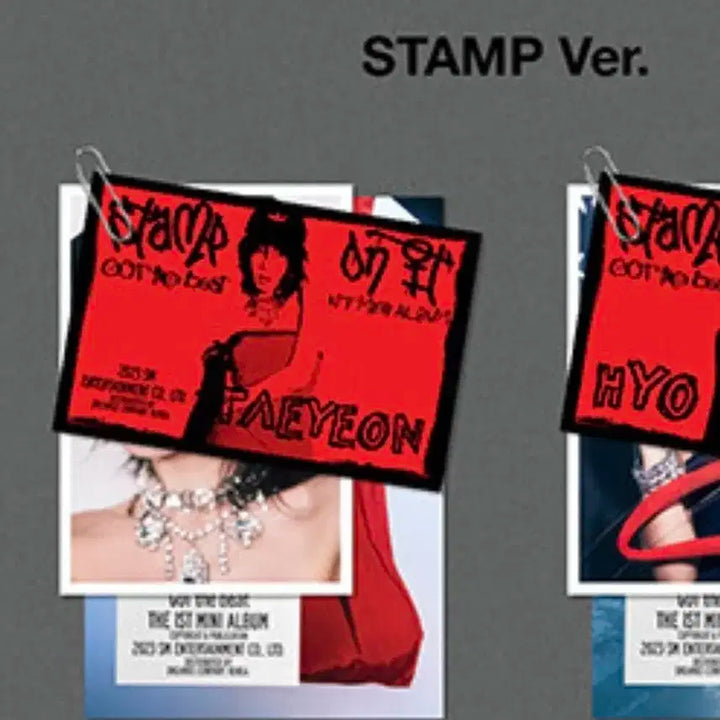 갓더비트 Stamp On It (구성품 태연 풀셋)