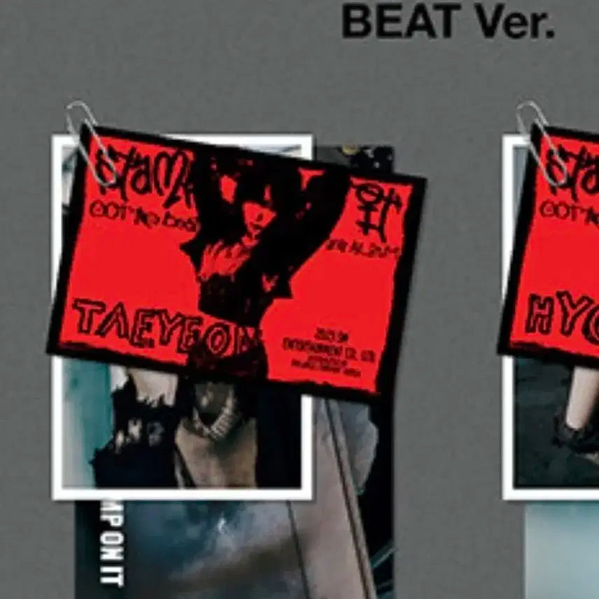 갓더비트 Stamp On It (구성품 태연 풀셋)