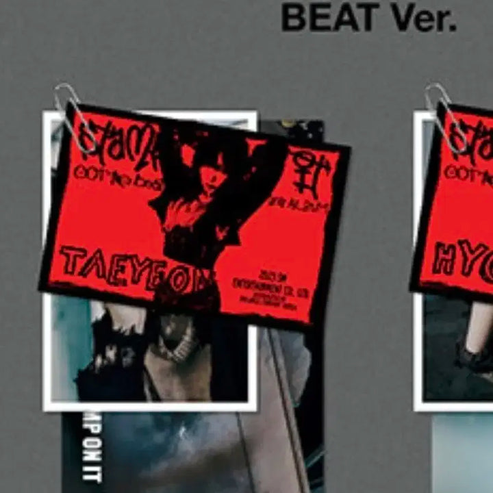 갓더비트 Stamp On It (구성품 태연 풀셋)