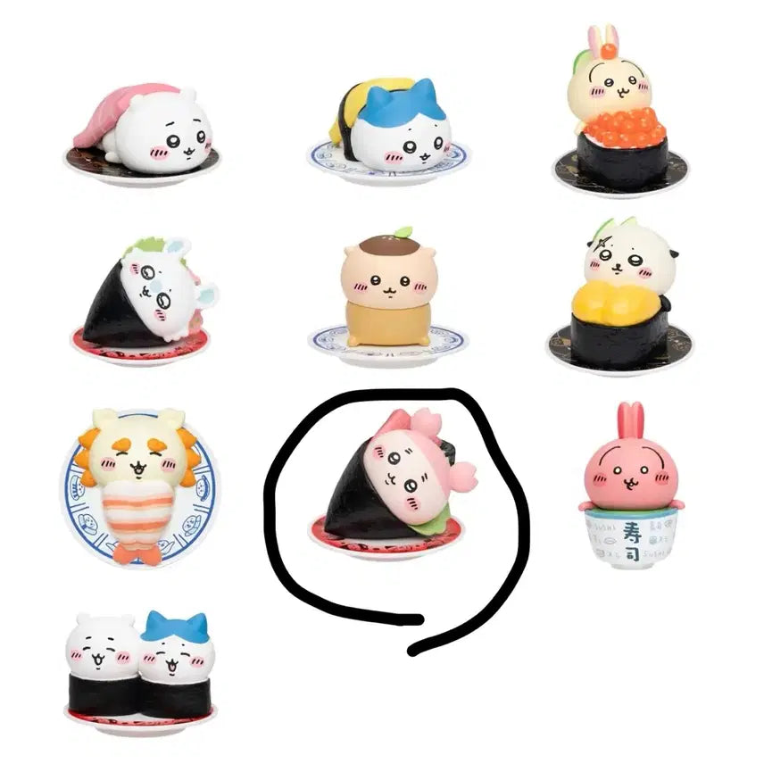 치이카와 초밥 피규어 카니