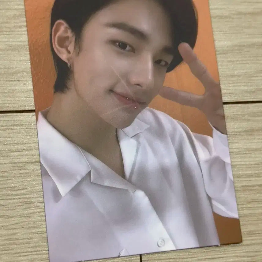 스트레이키즈 현진 고생 앨포 양면 포카