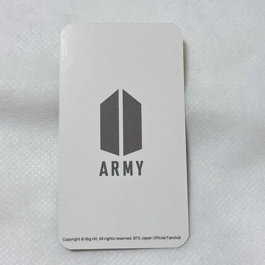 방탄소년단 쿄세라돔 FC 갱신 포카 세로 단체