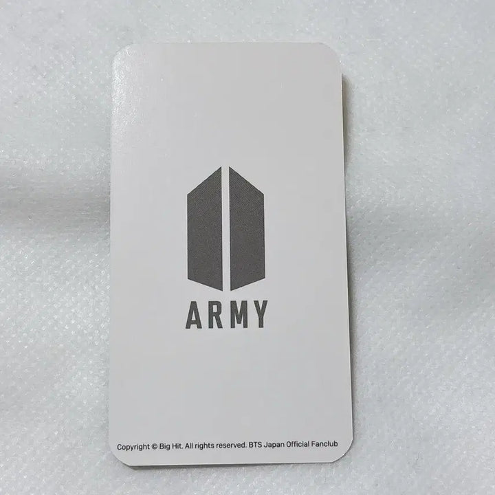 방탄소년단 쿄세라돔 FC 갱신 포카 세로 단체