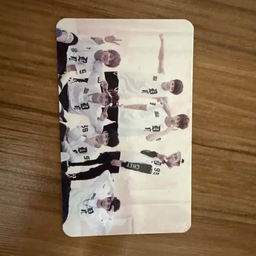 방탄 엔오 단체 포카