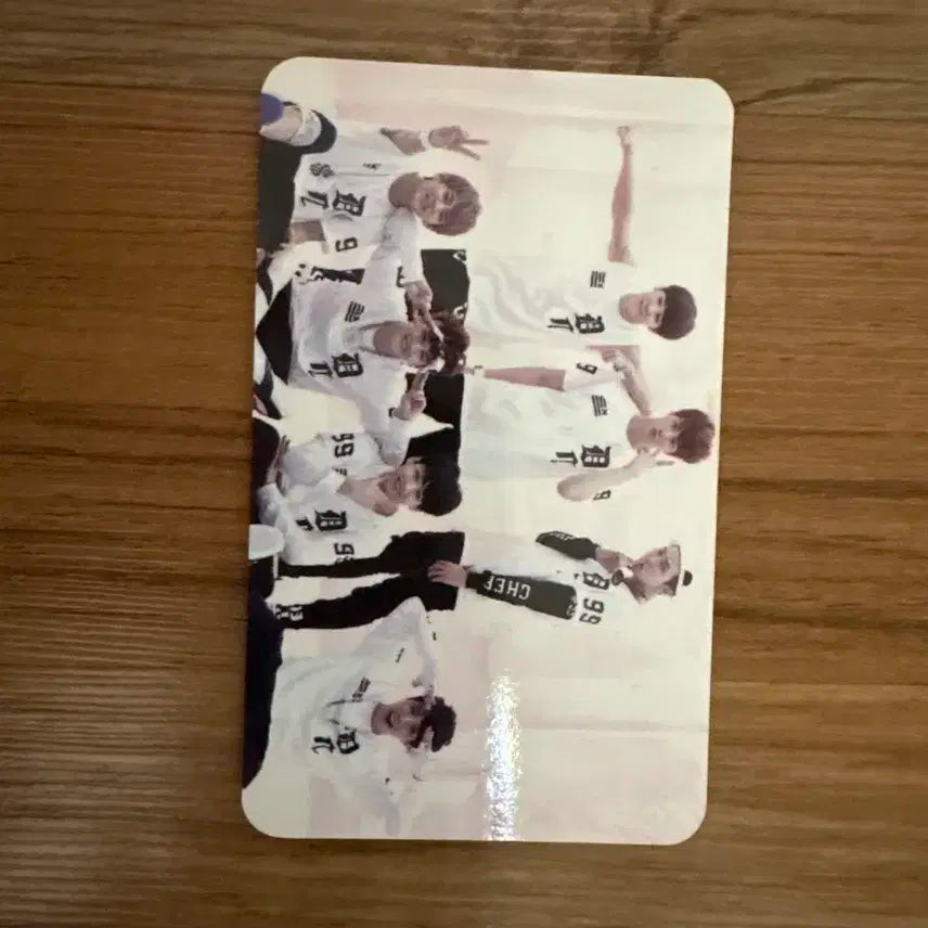 방탄 엔오 단체 포카