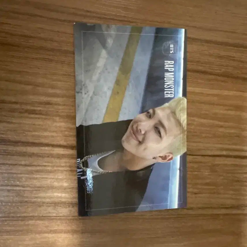 방탄 다크앤와일드 랩몬스터 포카