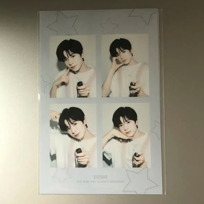 엔시티 위시 유우시 네컷사진 미개봉 시즌그리팅 시그 스테디 엠디 md