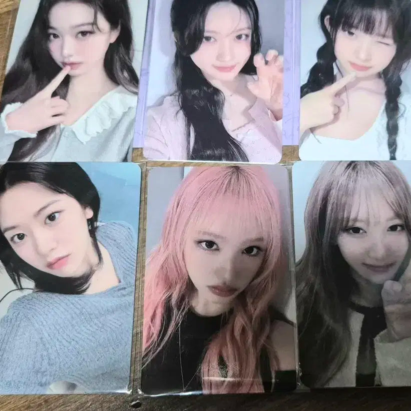 아이브 미니브 팝업 포카  일괄 6장 미개봉 무료배송