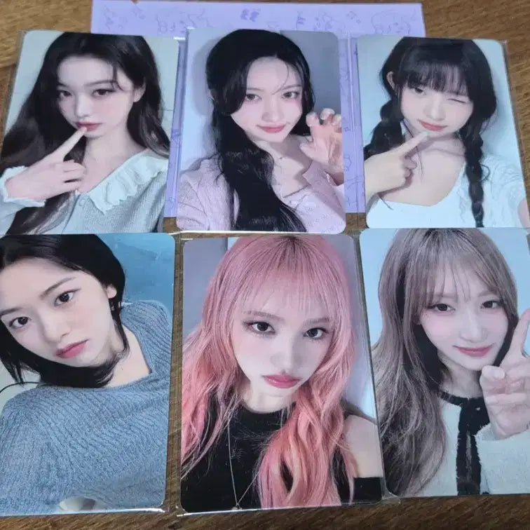 아이브 미니브 팝업 포카  일괄 6장 미개봉 무료배송