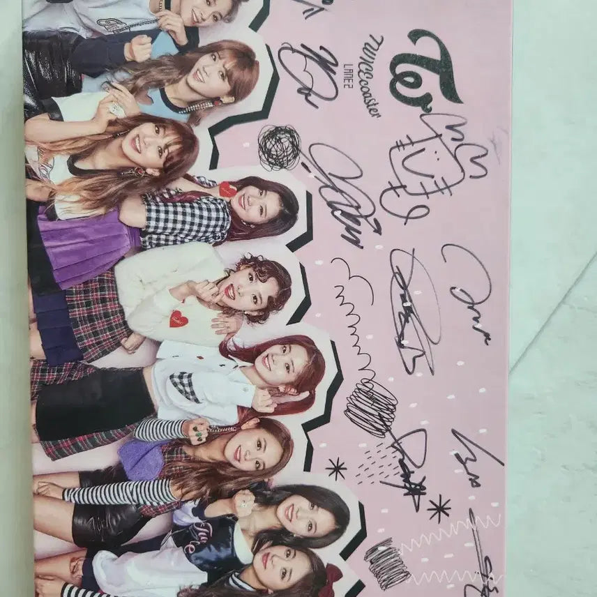트와이스 친필싸인 앨범