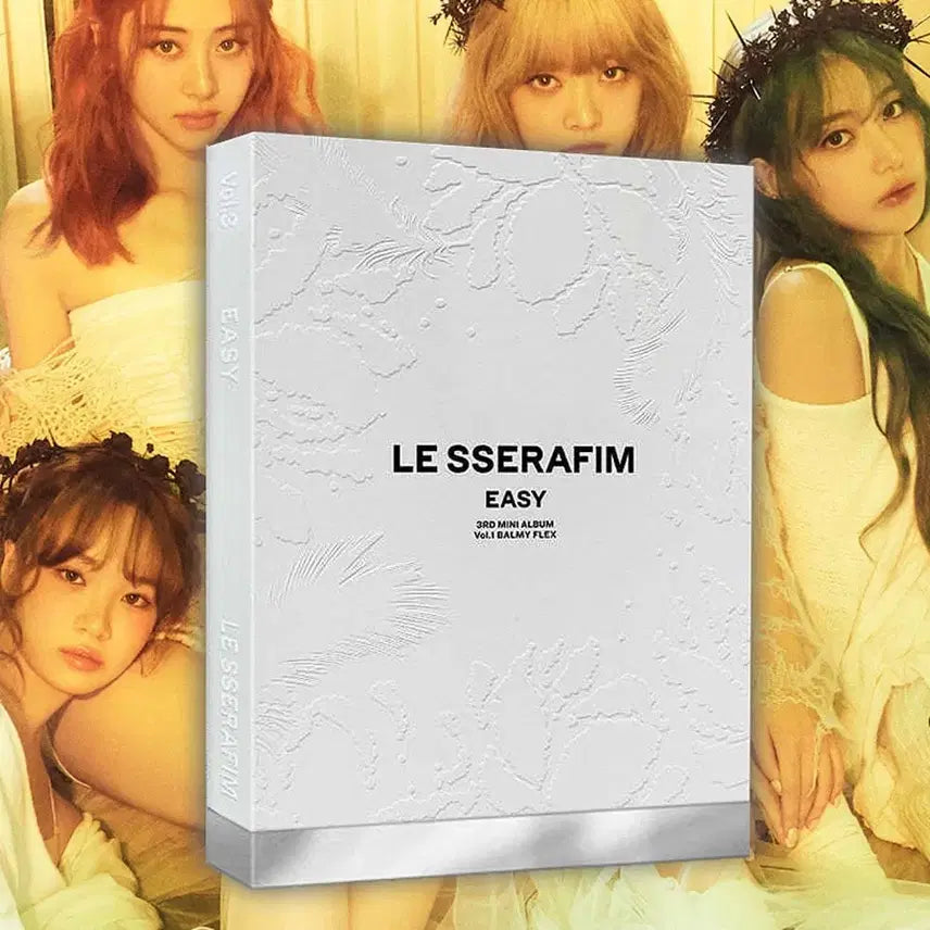 르세라핌 이지 easy 개봉 앨범 ver.3 판매합니다!