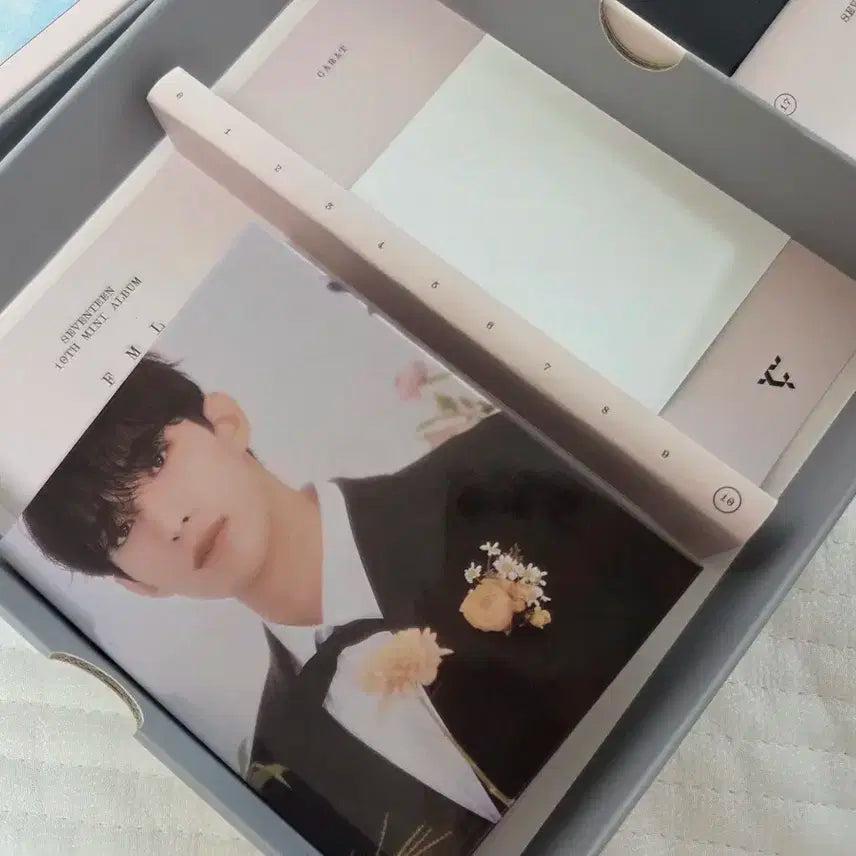 세븐틴 포토카드 개봉앨범 특전 판매