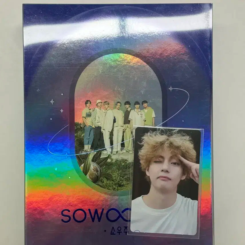 방탄소년단 소우주 dvd + 태형 포카 일괄 풀박 방탄 뷔 디비디 딥디