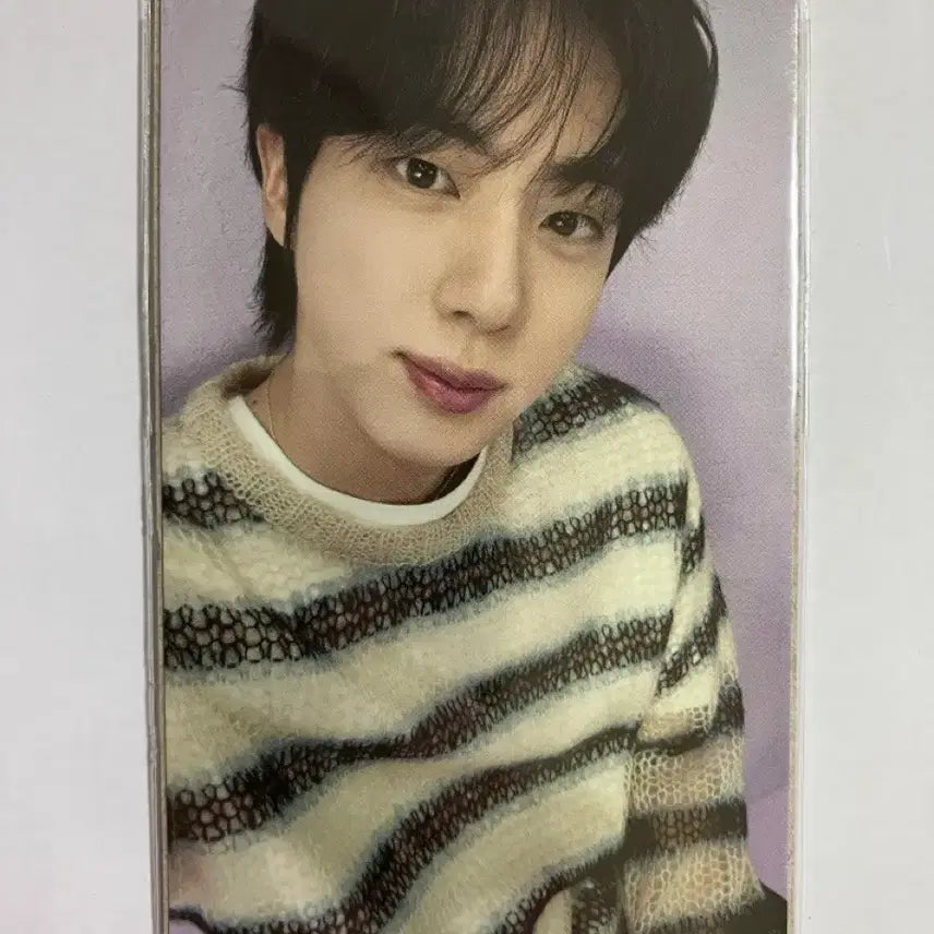 달석콘 석진 데님 청자켓 포카