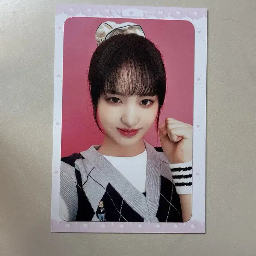 아이브 리즈 2023 시그 시즌그리팅 포카 포토카드