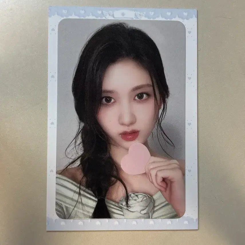 아이브 가을 2024 시즌그리팅 시그 스스퀘 특전 포카 포토카드