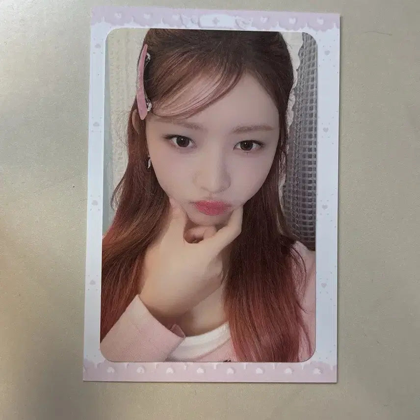 아이브 레이 2024 시즌그리팅 시그 포카 포토카드