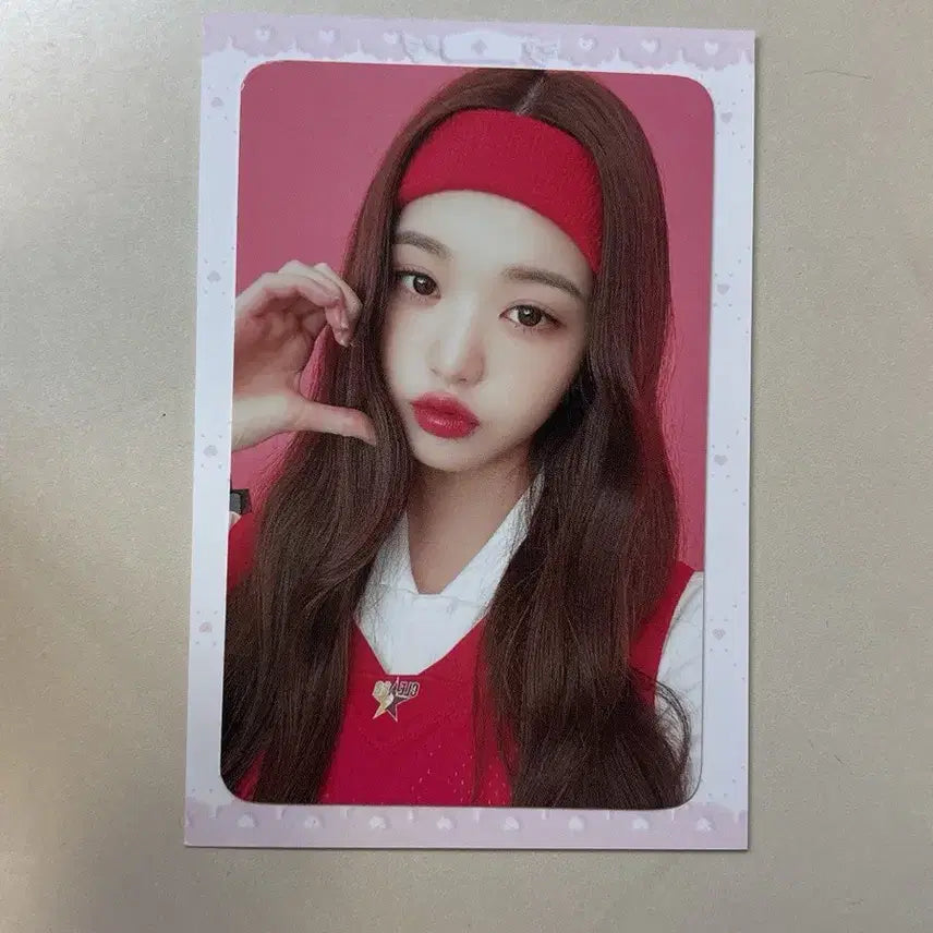 아이브 장원영 2023 시즌그리팅 시그 포카 포토카드