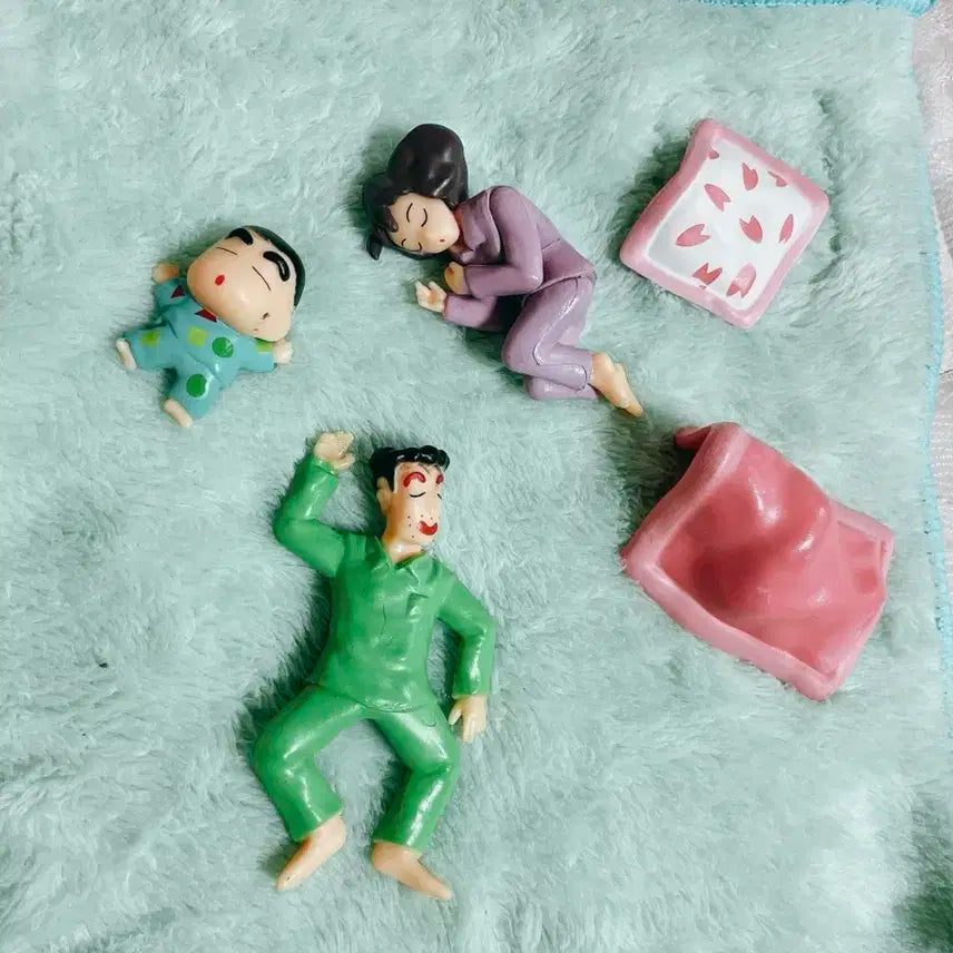 짱구 가족 피규어 일괄