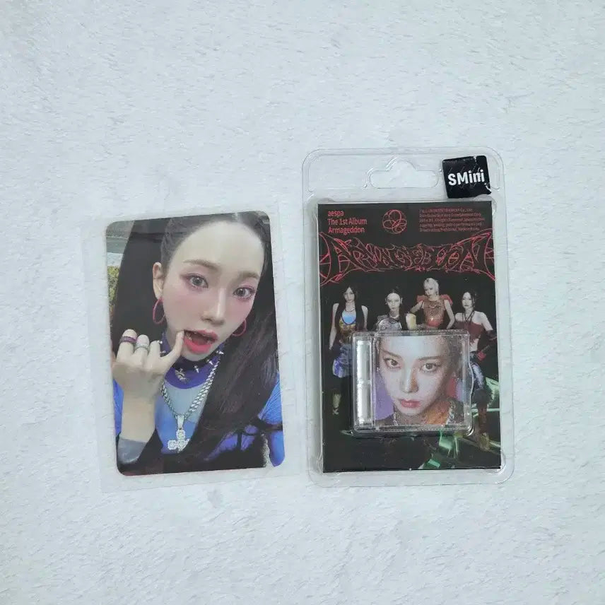 [일괄] 에스파 aespa 카리나 아마겟돈 스미니 smini + 포카