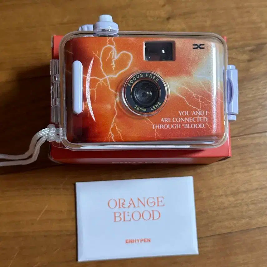 엔하이픈 오렌지블러드 엔커넥트 입장포카+필름카메라