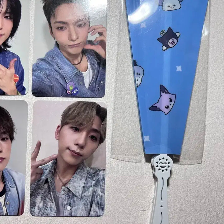 엑디즈 썸머콘 7/4 첫콘 입장포카 일괄(스티커, 부채)